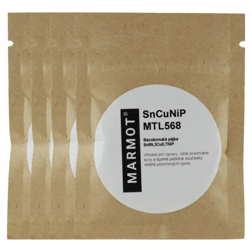 MARMOT BUNDLE | Porovnávací sada Nikl vs. Bismut (2× 5 g)
