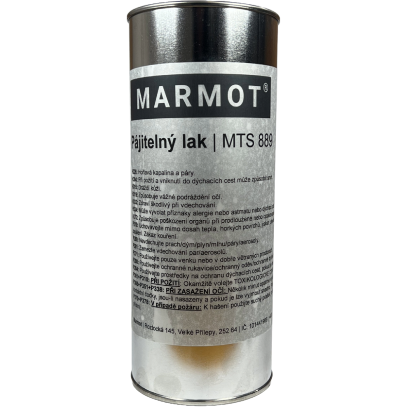 Elektroizolační pájitelný lak MTS 889