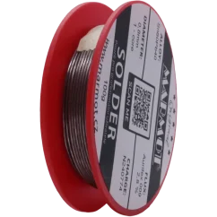 Marmot® Sn60Pb40 – olovnatá pájka Ø 0,8 mm, detail průměru drátu