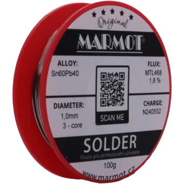 Olovnaté pájky - Doprodej