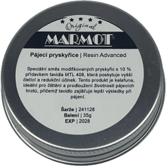 Tavidlo Resin Advanced – detail balení s etiketou.