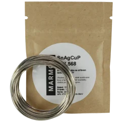 Pájecí cín se stříbrem Sn95Ag3,7Cu0,7P MTL568 Ø 1,5 mm