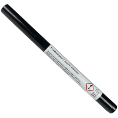 Tavidlové pero CleanPen Advanced – detail etikety s praktickým dávkováním. Tavidlové pero CleanPen Advanced – detail etikety s praktickým dávkováním.