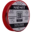 Marmot® Sn60Pb40 – olovnatá pájka Ø 1,0 mm, detail etikety na cívce