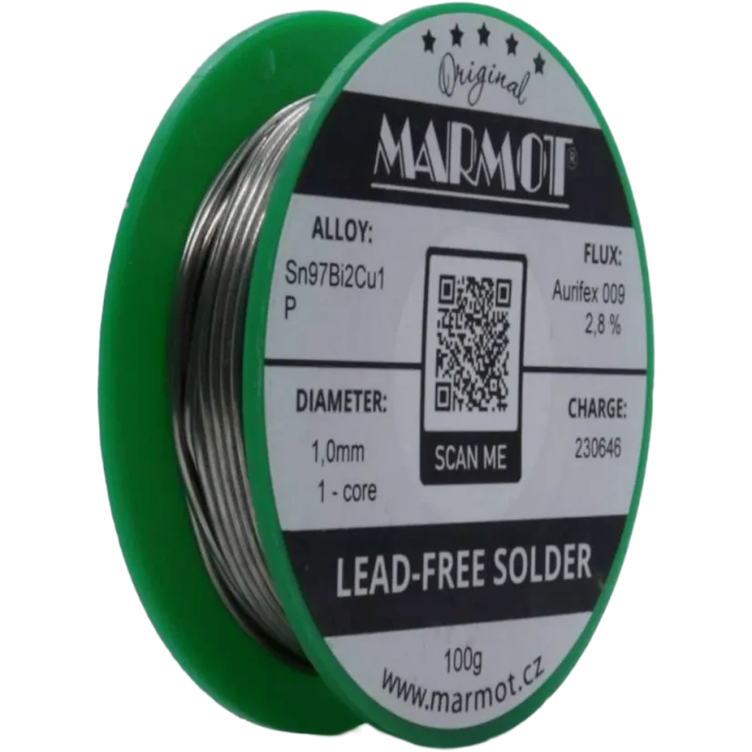 Bezolovnatý cín na šperky a vitráže 1,0mm