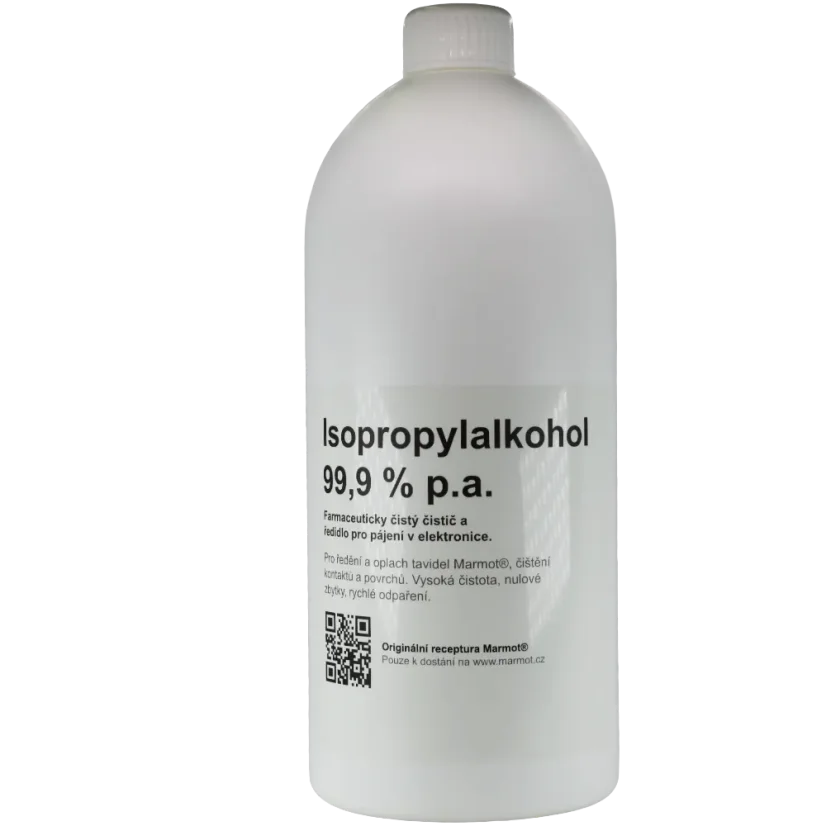 Isopropylalkohol (IPA) 99,9 % p.a. — láhev 1000 ml