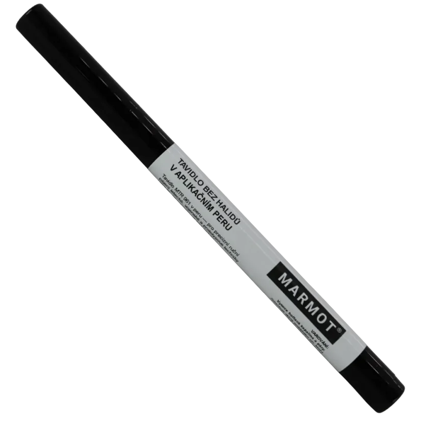 Marmot® MTR 961 – tavidlové pero ROL0 2,5 ml, detail etikety