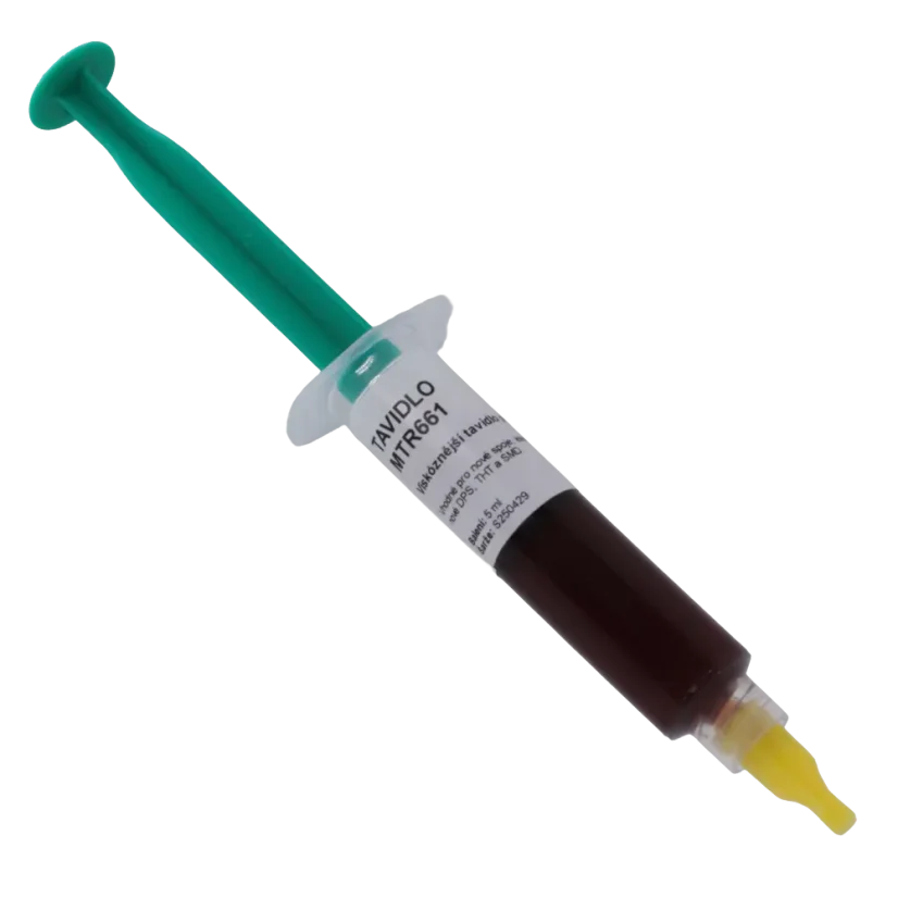 Gelové tavidlo pro pájení bez halidů 5 ml