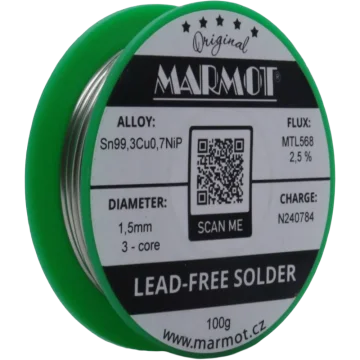 Bezolovnaté pájky - Doporučejme